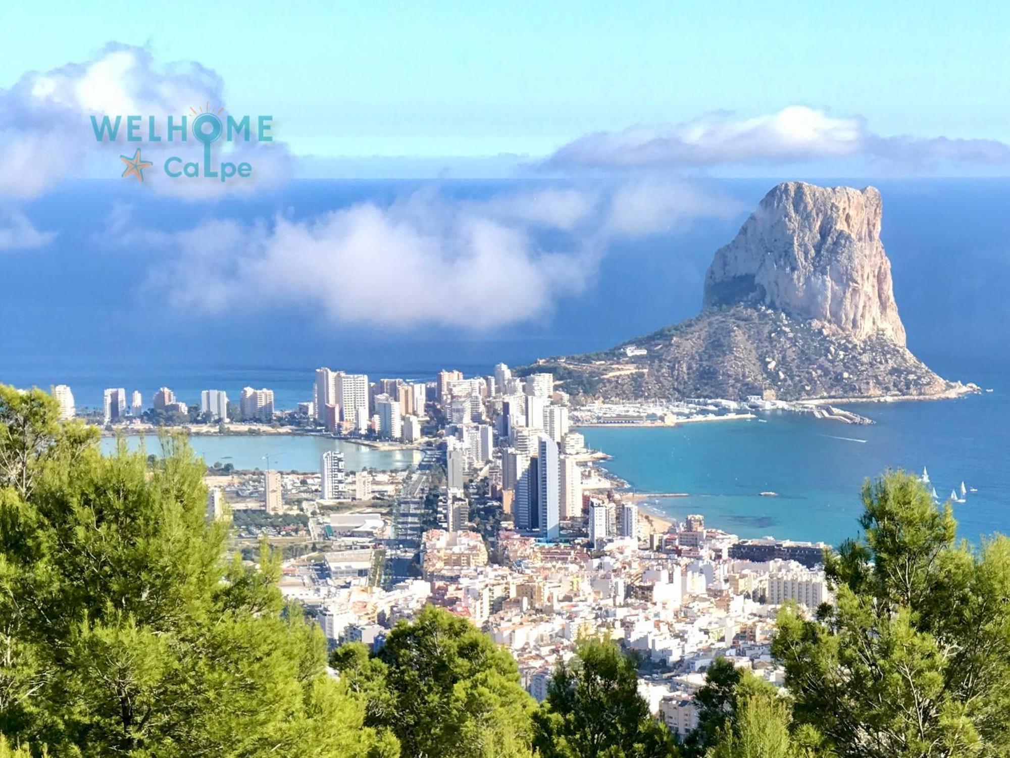 Calalga Сasa Frente A La Playa Con Piscina Privada Calpe Exterior foto