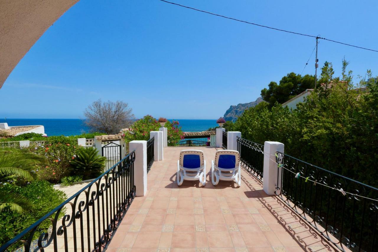 Calalga Сasa Frente A La Playa Con Piscina Privada Calpe Exterior foto