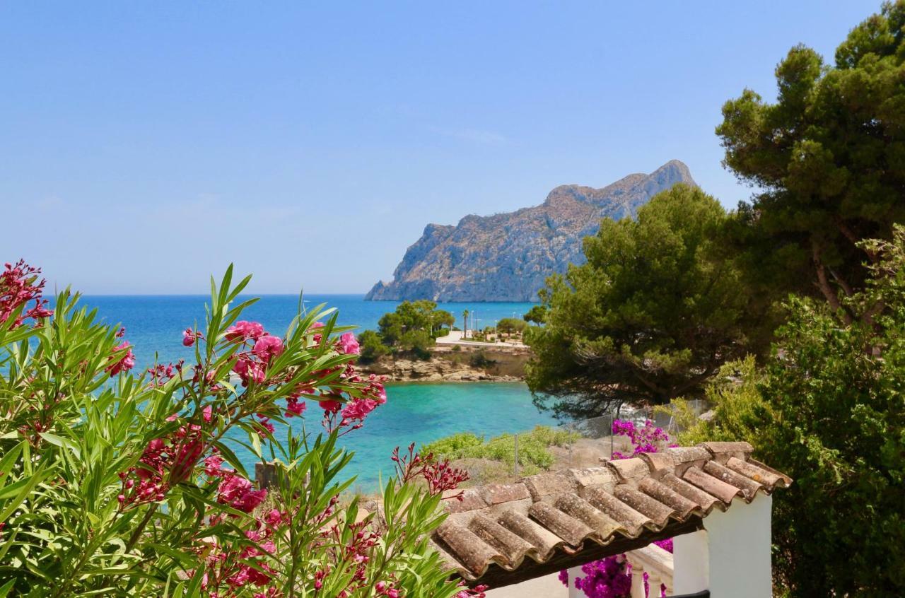 Calalga Сasa Frente A La Playa Con Piscina Privada Calpe Exterior foto