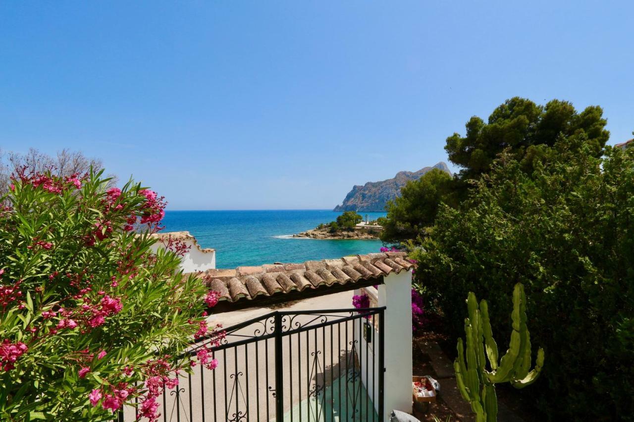 Calalga Сasa Frente A La Playa Con Piscina Privada Calpe Exterior foto